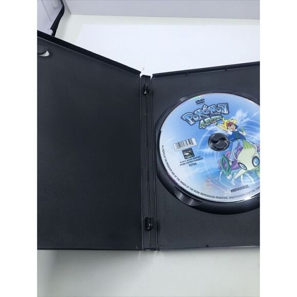 Pokemon 4Ever (DVD, 2011). Featuring The Legendary Celebi & Suicune - Picture 6 of 6